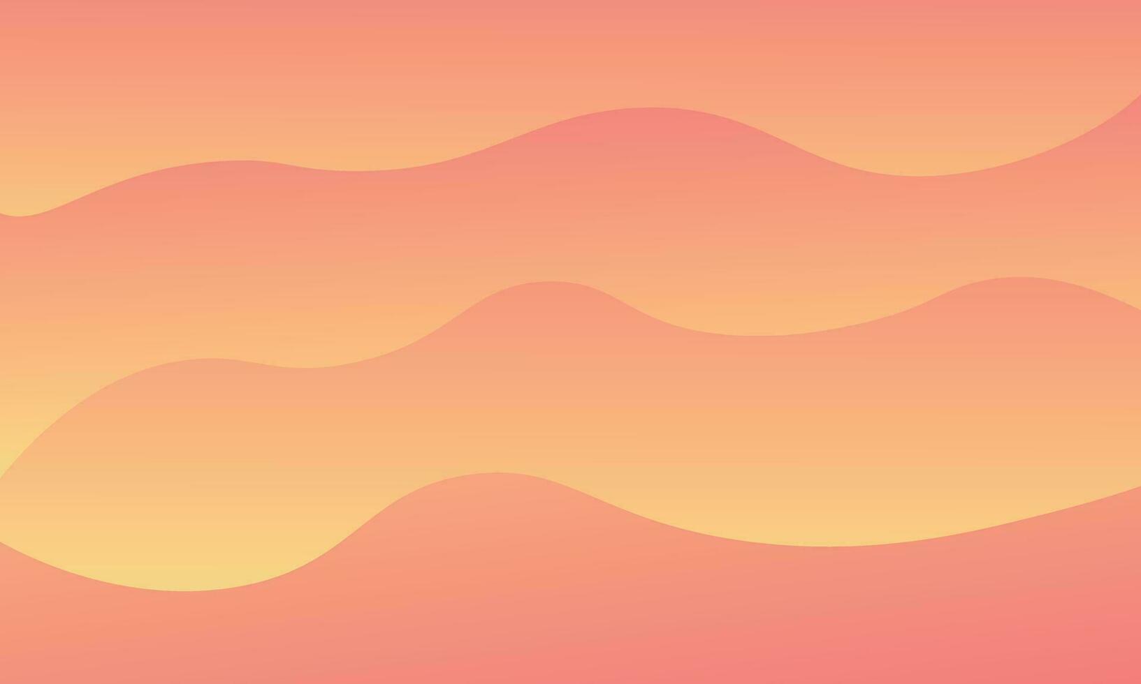 Gradient wave background vector