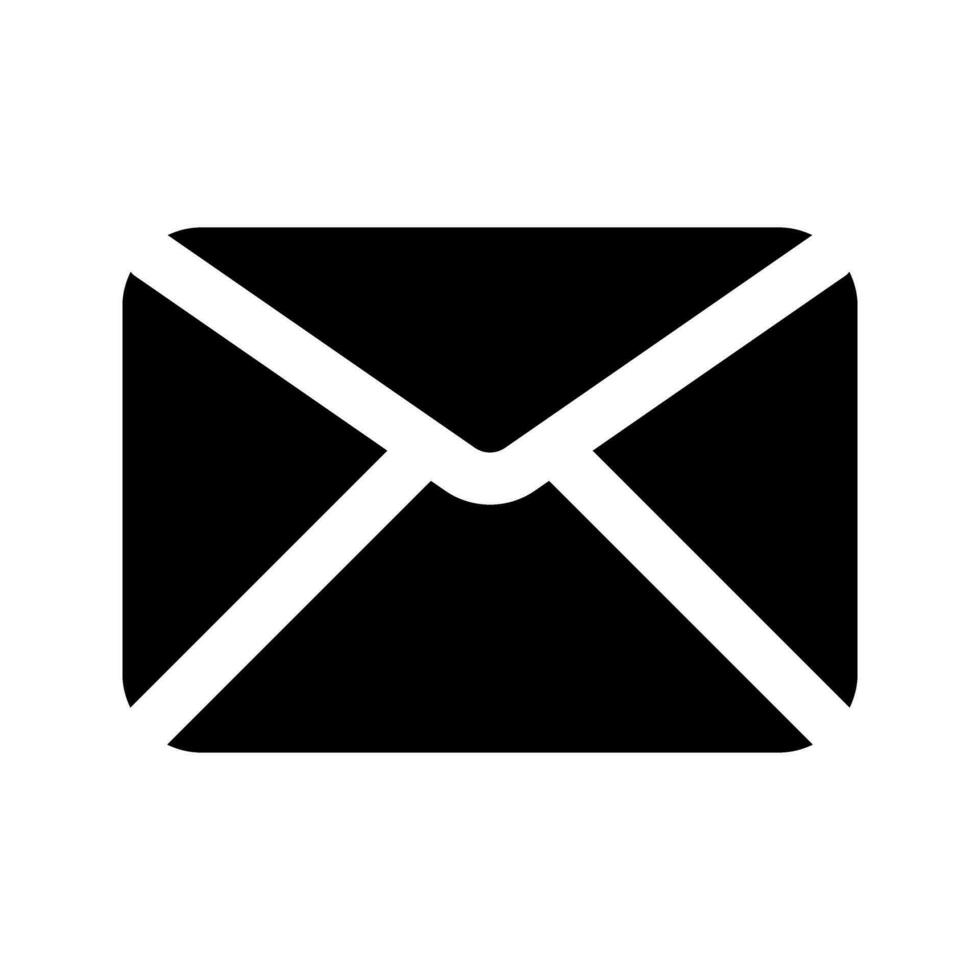 Envelope icon vector. Email symbol. Mail pictogram. vector