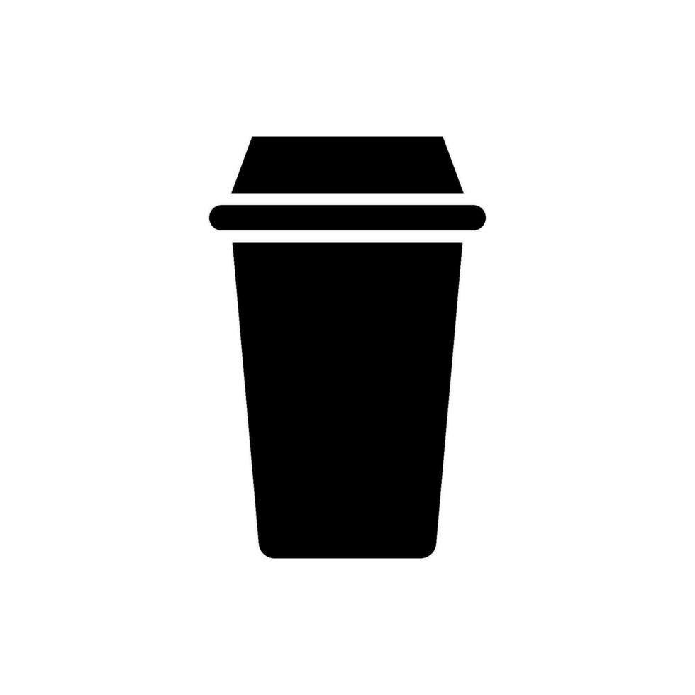 Paper Cup icon vector design templates