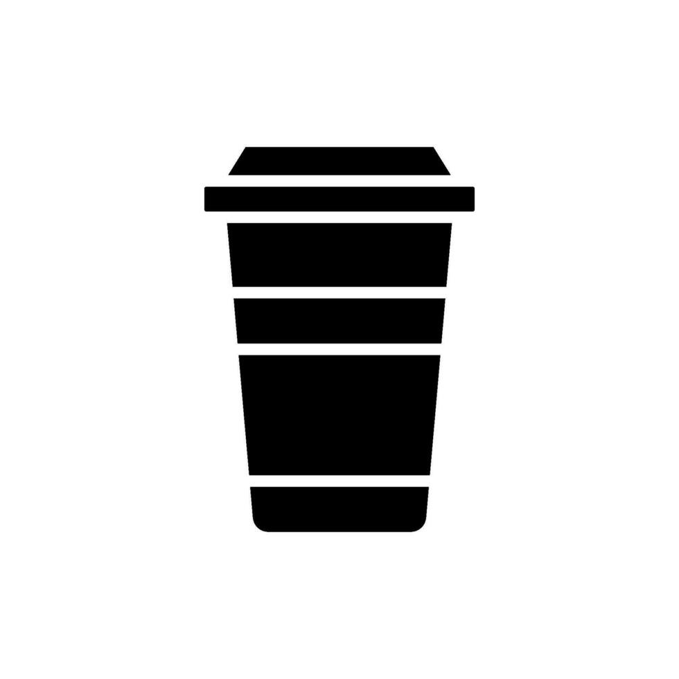 Paper Cup icon vector design templates