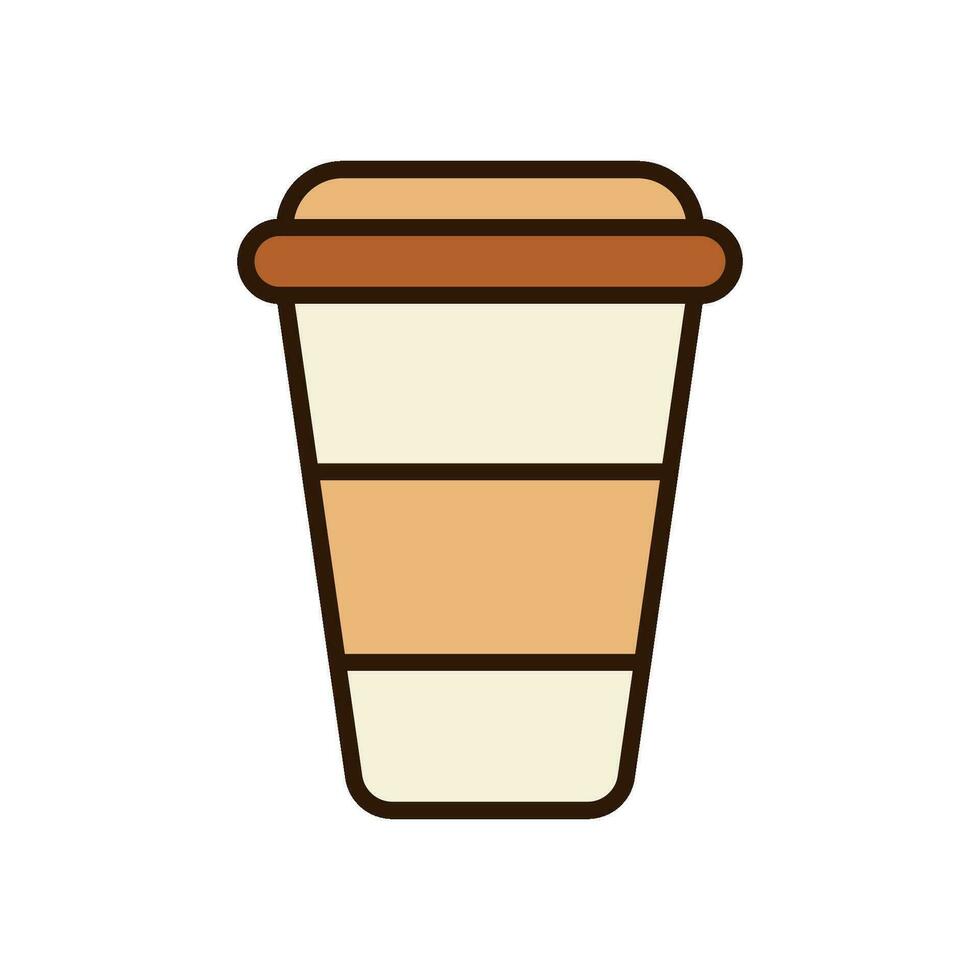 Paper Cup icon vector design templates