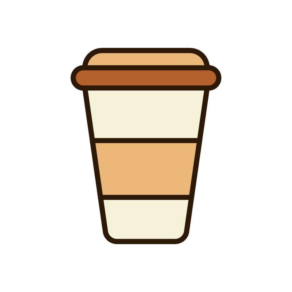 Paper Cup icon vector design templates