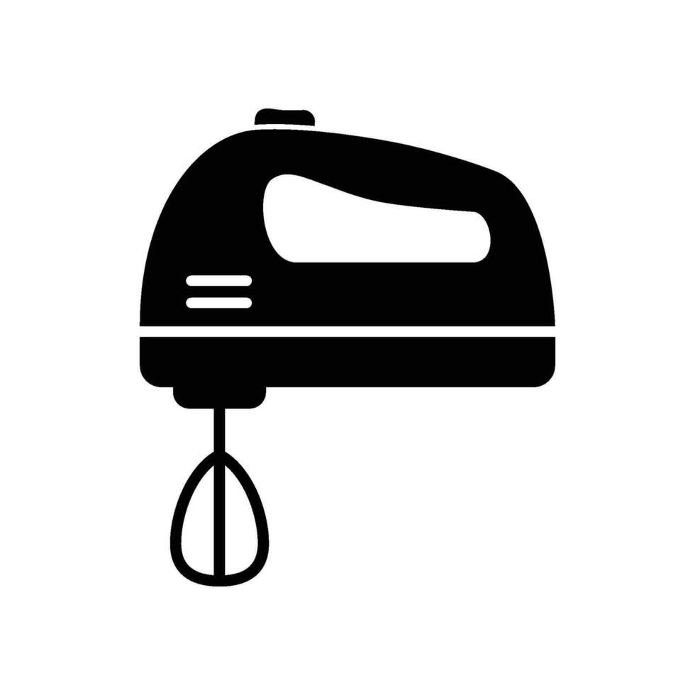 Mixer icon for mixing food vector