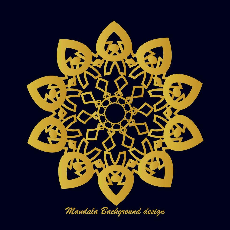 minimalist spirituality india, islam mandala gold backgrounds. wedding mandala ornament shiny round luxury cover for print. floral textured. vector