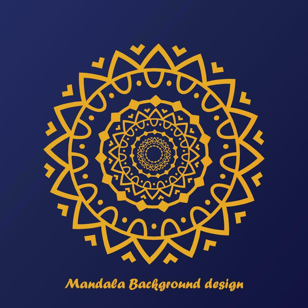 minimalista sencillez islámico mandala antecedentes. indio florido invitación degradado mandala antecedentes. antecedentes ilustración modelo. vector