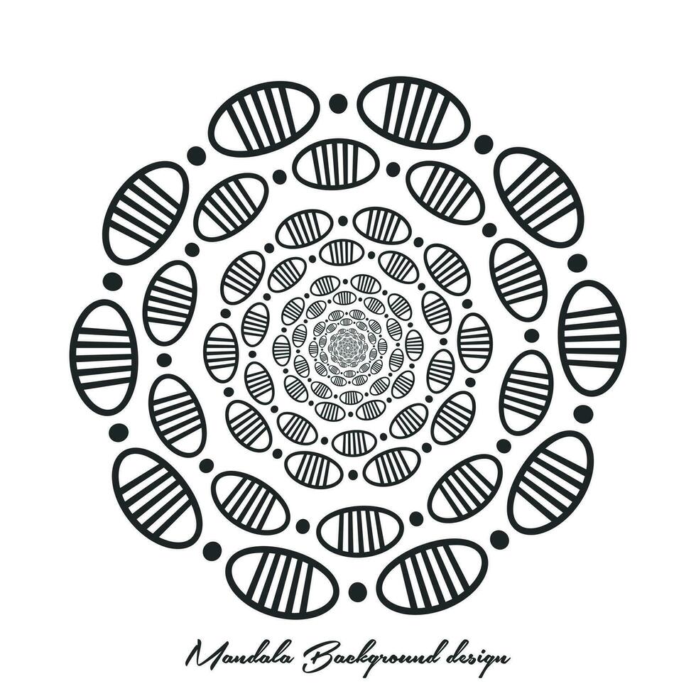 minimalista sencillez islámico mandala antecedentes. indio florido invitación degradado mandala antecedentes. antecedentes ilustración modelo. vector