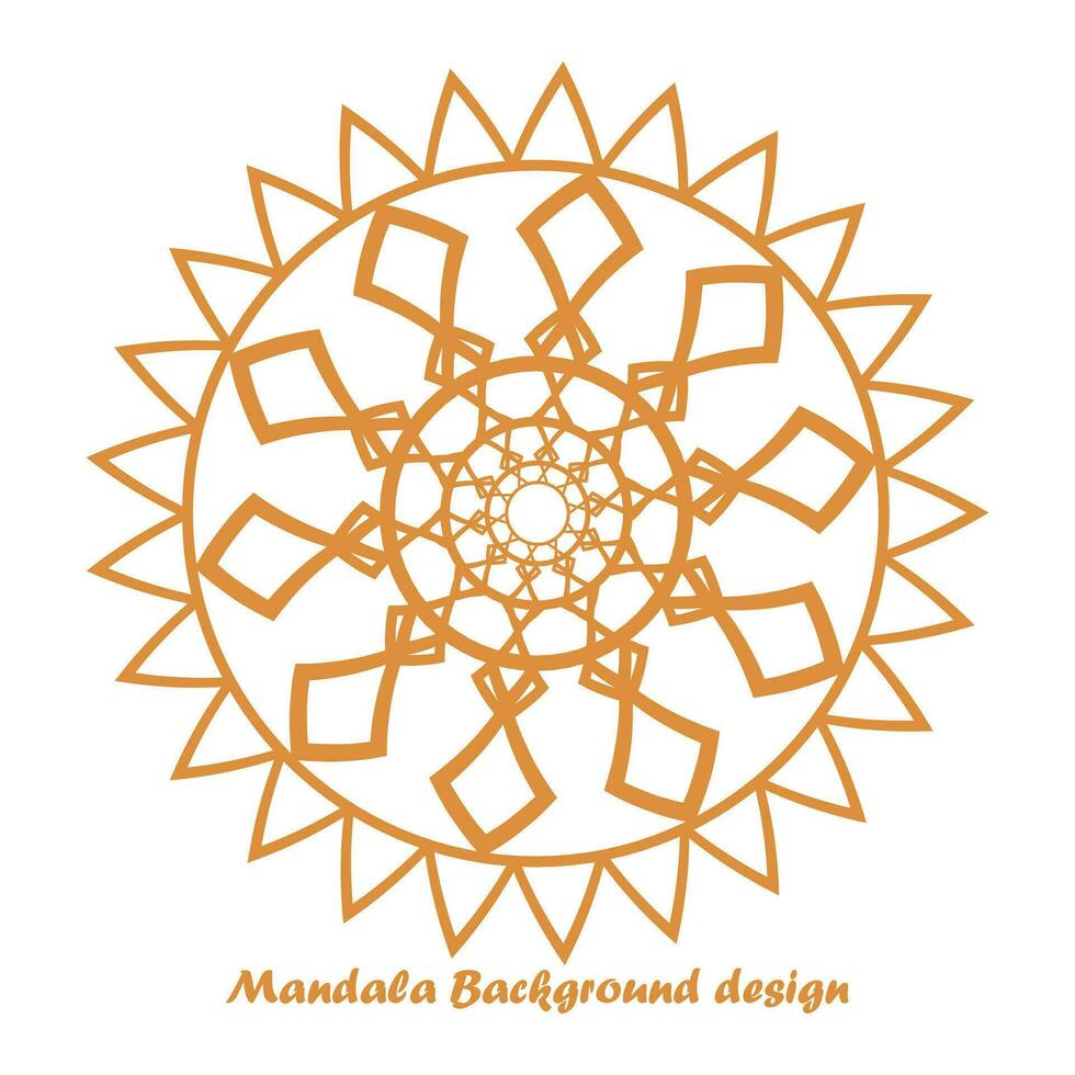 minimalista sencillez islámico mandala antecedentes. indio florido invitación degradado mandala antecedentes. antecedentes ilustración modelo. vector