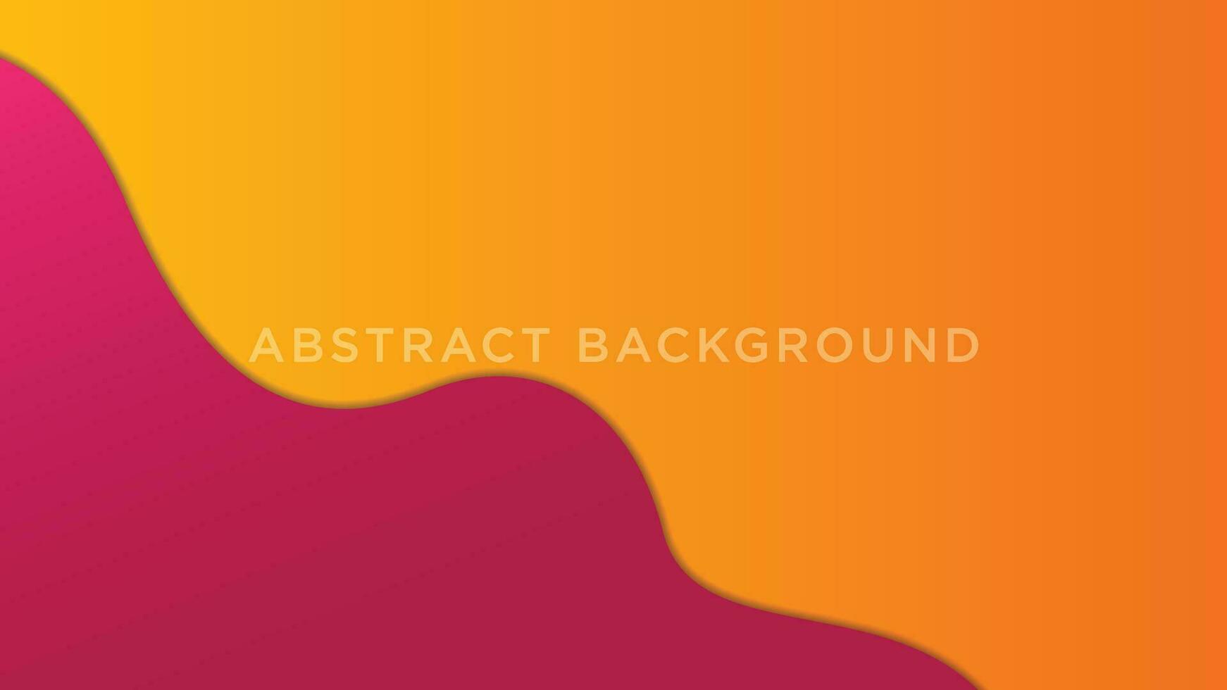 Abstract fluid background with purple color on yellow background vector