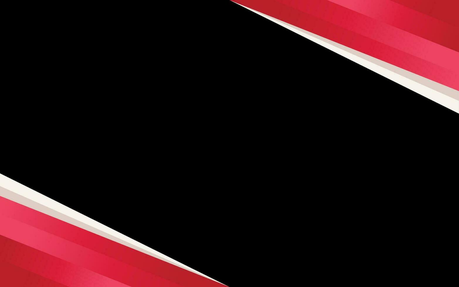 red frame abstract border banner background modern design vector