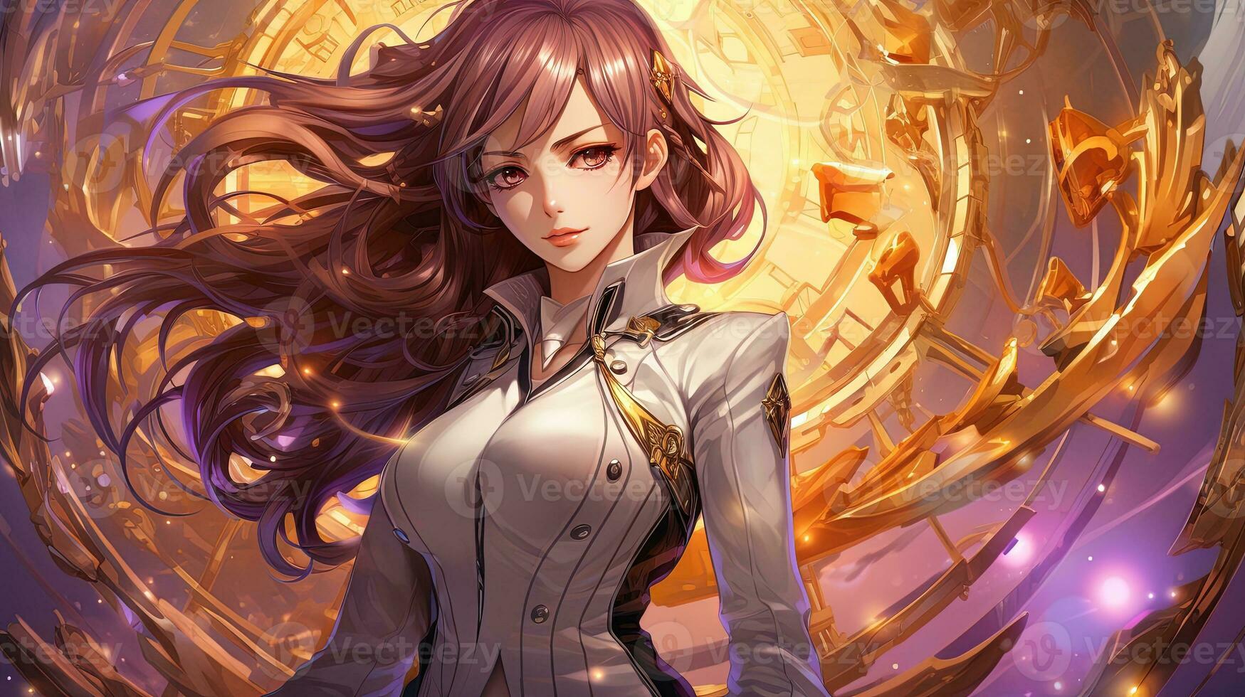 realm of dynamic success manager, digital art illustration, Generative AI photo