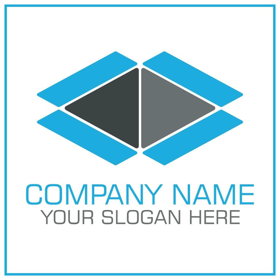 Open Box Vector Logo For Moving. Transportation Company