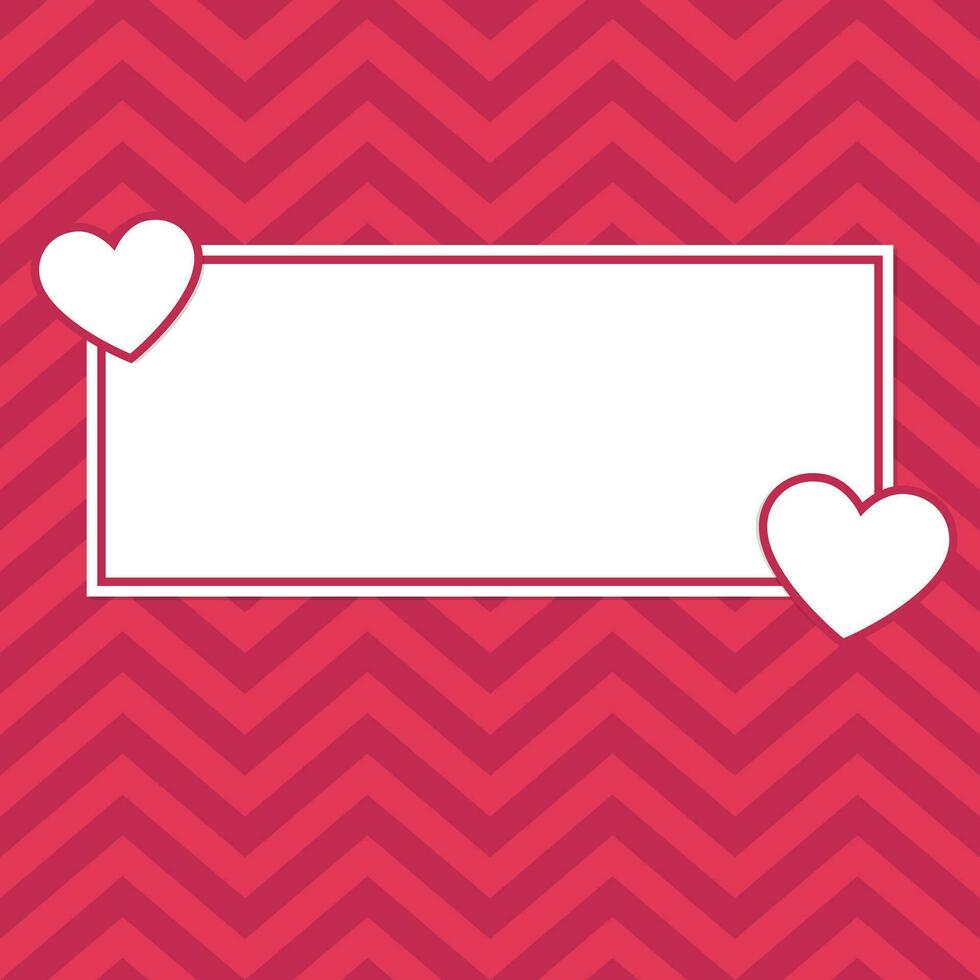 Pink Hearts Geometric Seamless Background , Pattern , Texture for wapping paper , cards , invitation , banners and decoration. vector