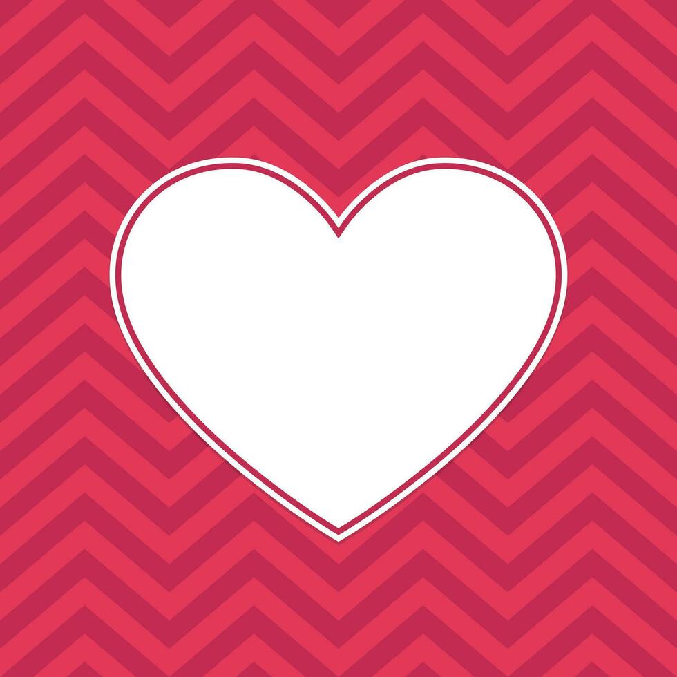 Pink Hearts Geometric Seamless Background Pattern or Texture for wapping paper , cards , invitation , banners and decoration . vector