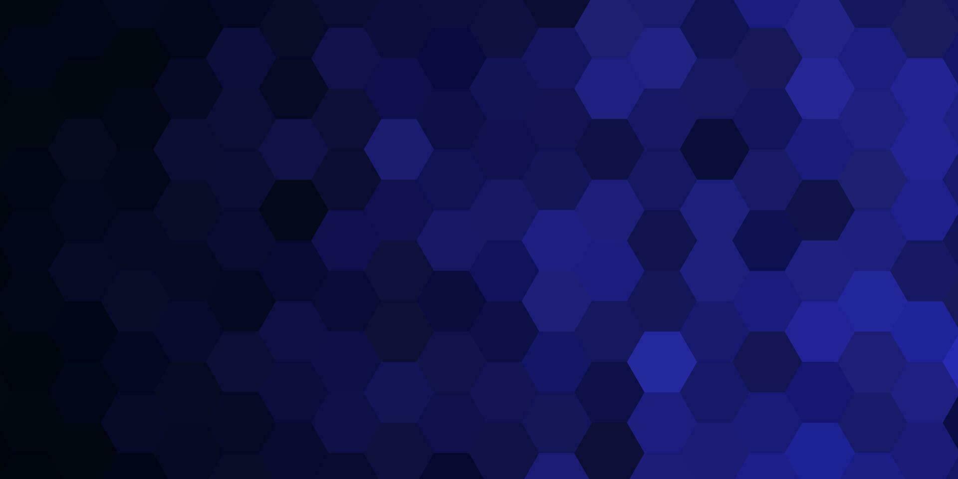 abstract dark blue modern geometric background vector