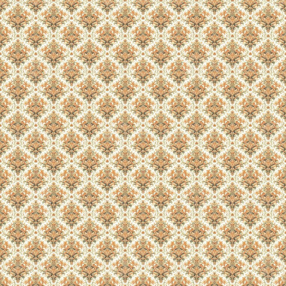 beautiful spring floral seamless patterns with flowers leaves purple and pink on white background. Hand draw photo