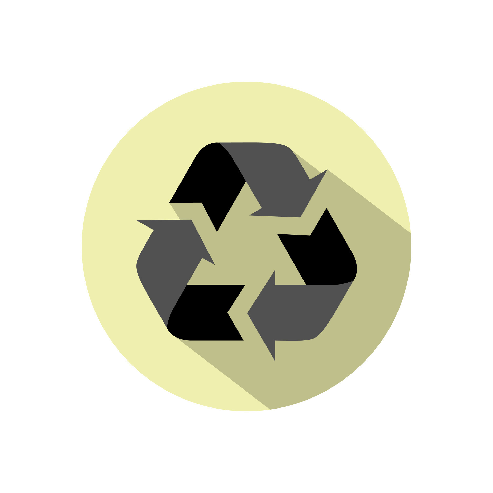 Reuse, recycle icon vector in flat style 33329020 Vector Art at Vecteezy