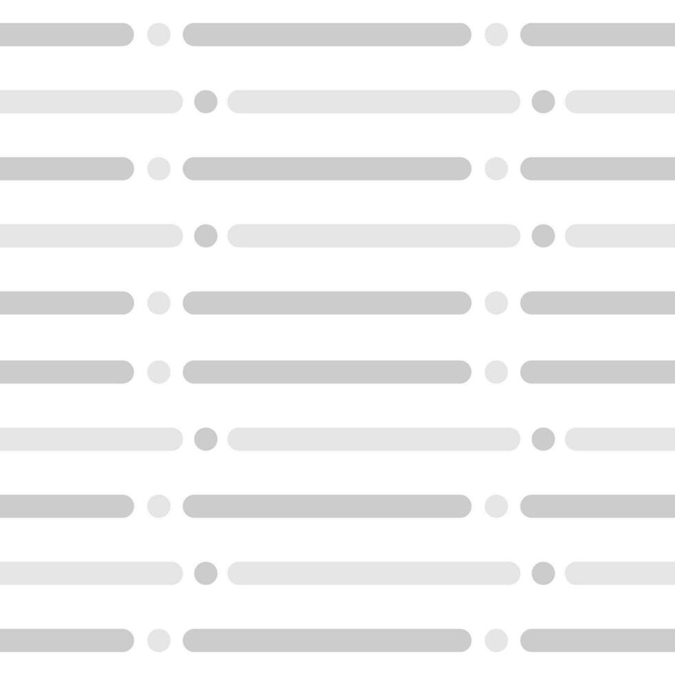 Modern gray line seamless pattern on white background. vector