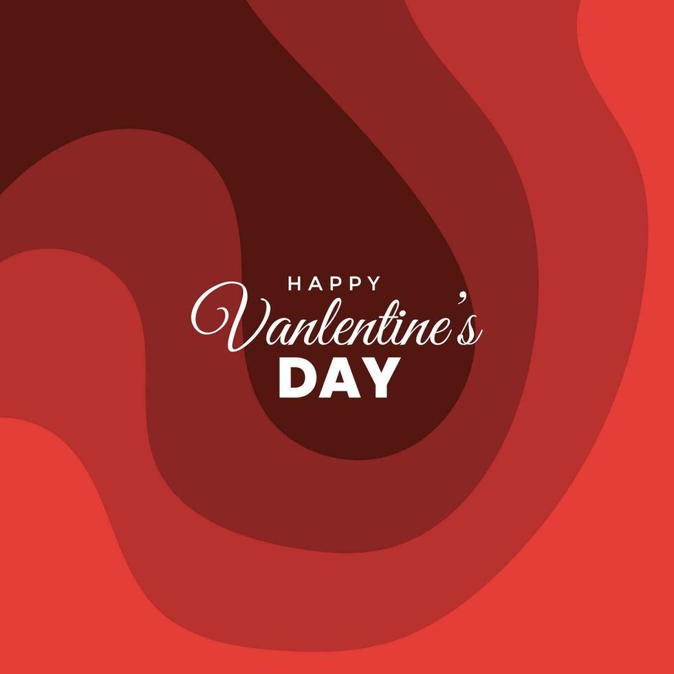 Valentine Day Abstract background with Red rose Color vector