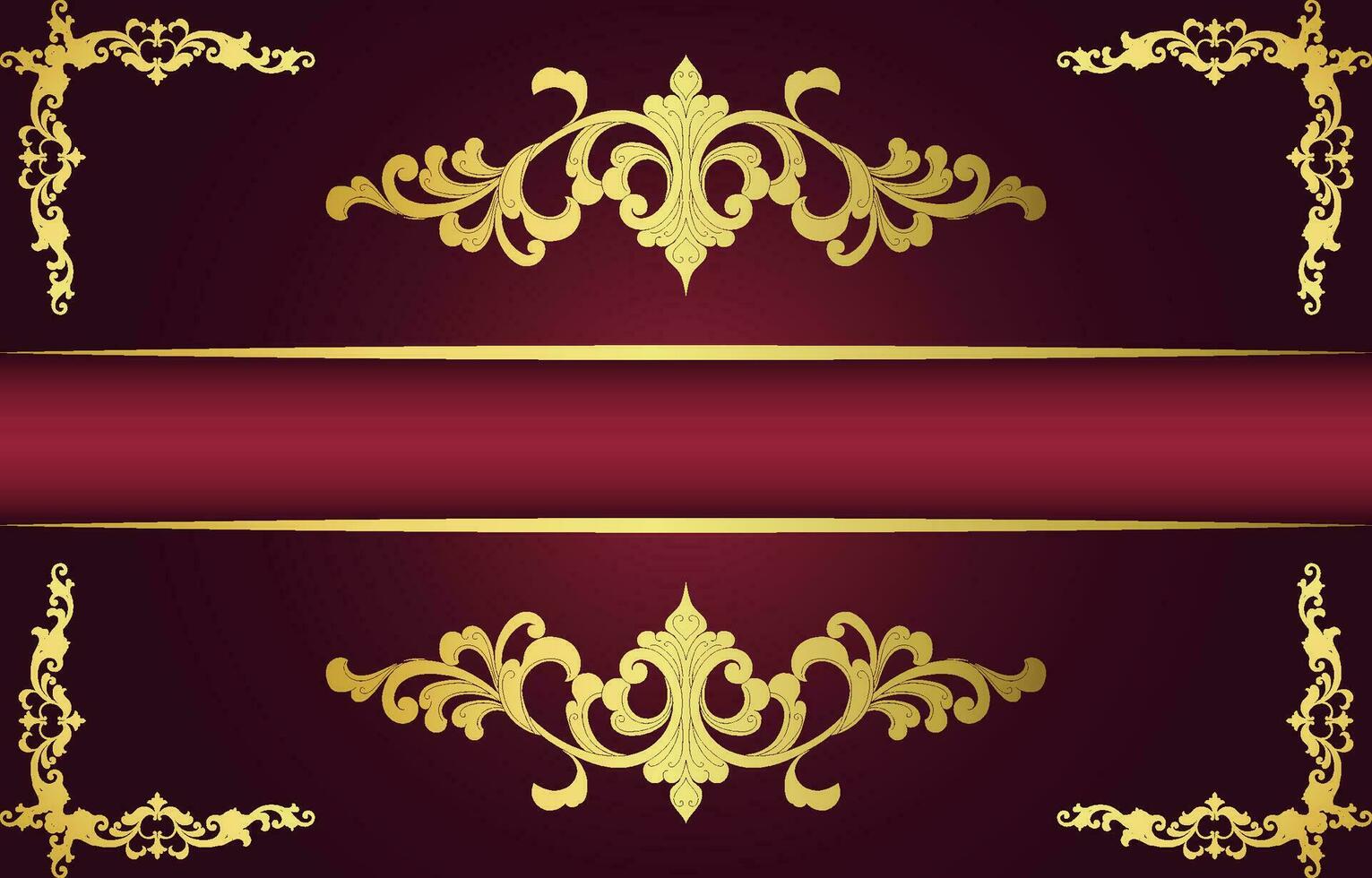 Luxurious Ornamental Mandala Background For inserting messages and cards with premium Islamic Arabic style. vector