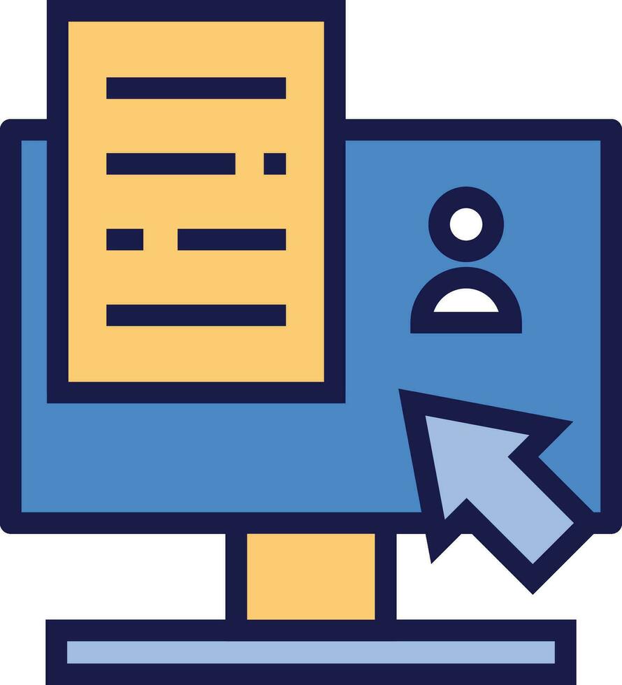 register online icon vector. register online sign vector