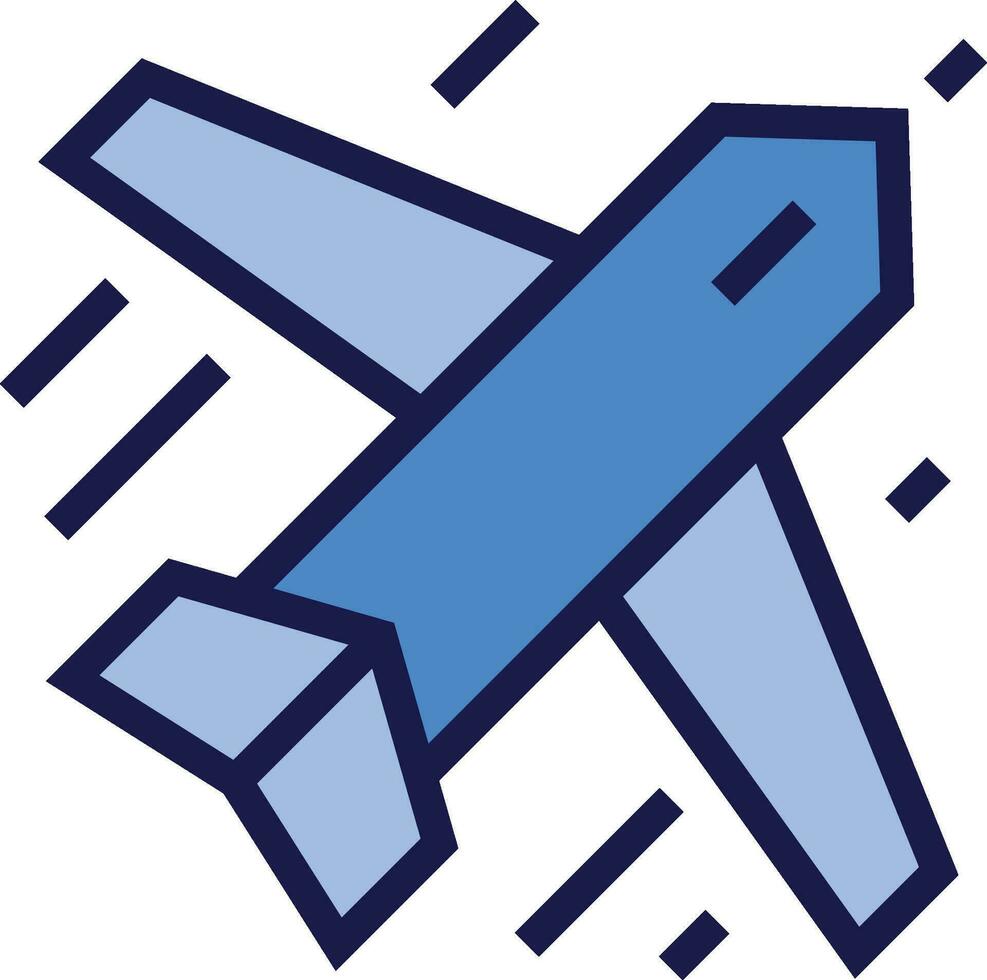 internacional entrega icono. avión icono vector