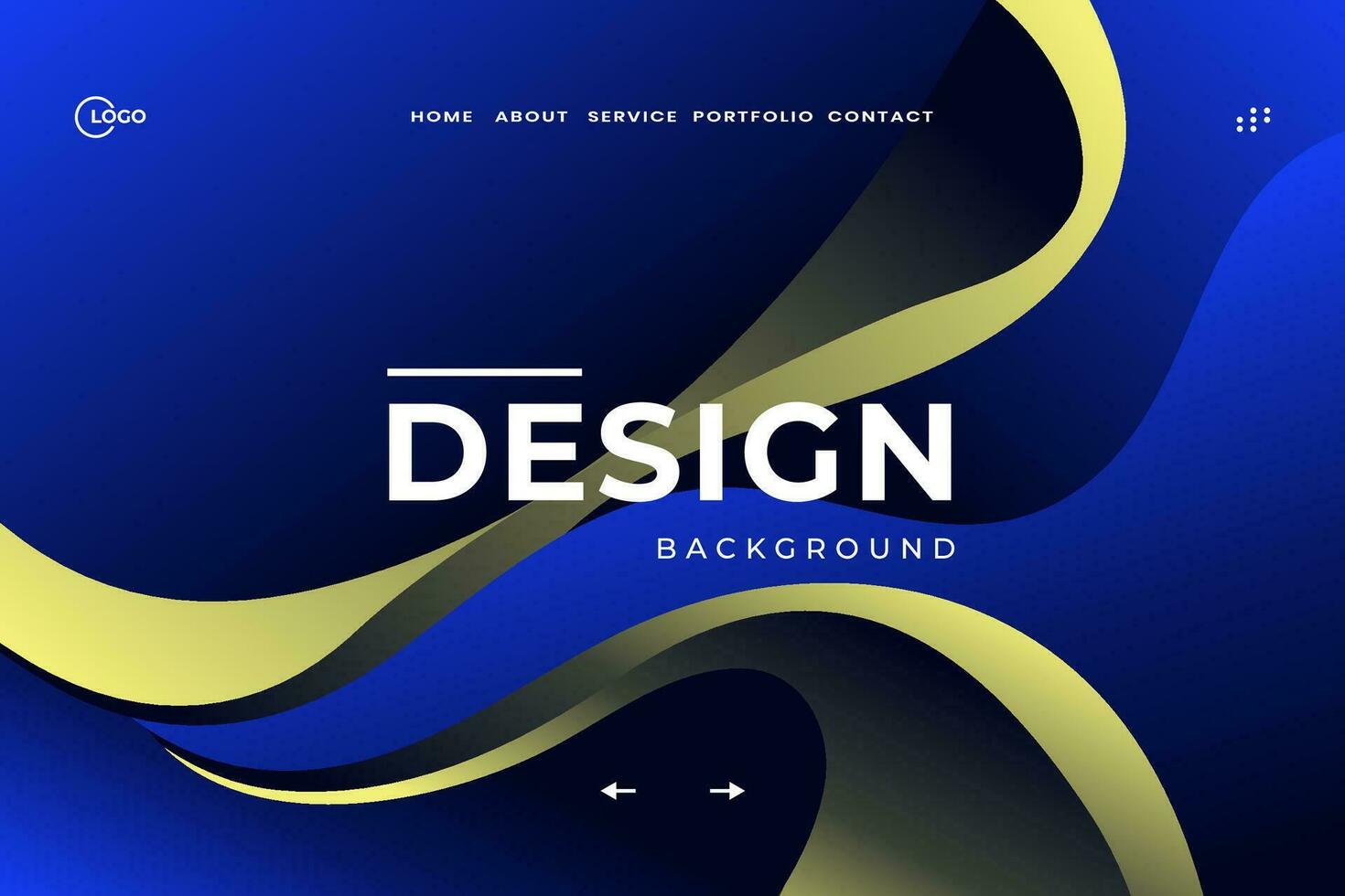 3d Blue Abstract Background Liquid that is perfect for website design vector