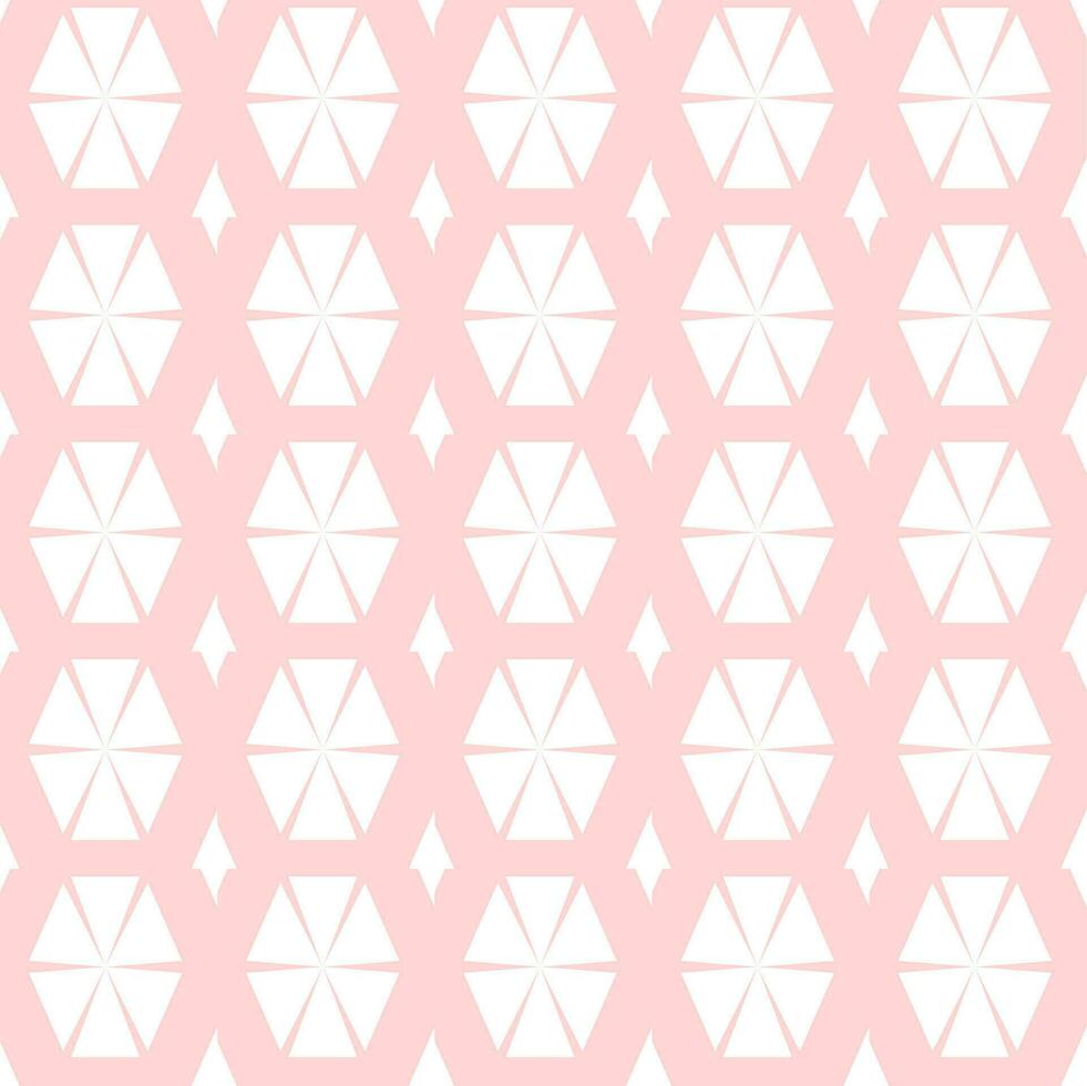 seamless geometric pattern with triangles vector