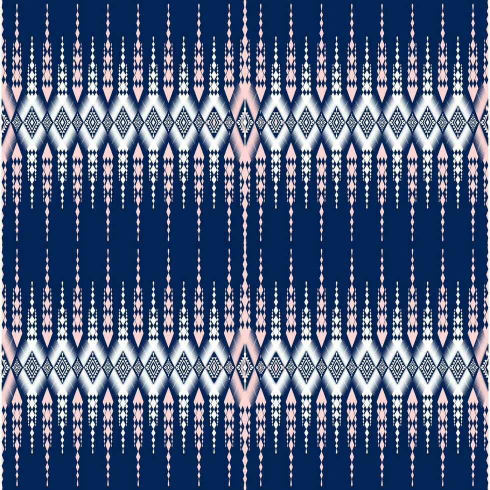 Geometric ethnic pattern traditional Design for background, carpet, wallpaper, clothing, wrapping, Batik, fabric vector