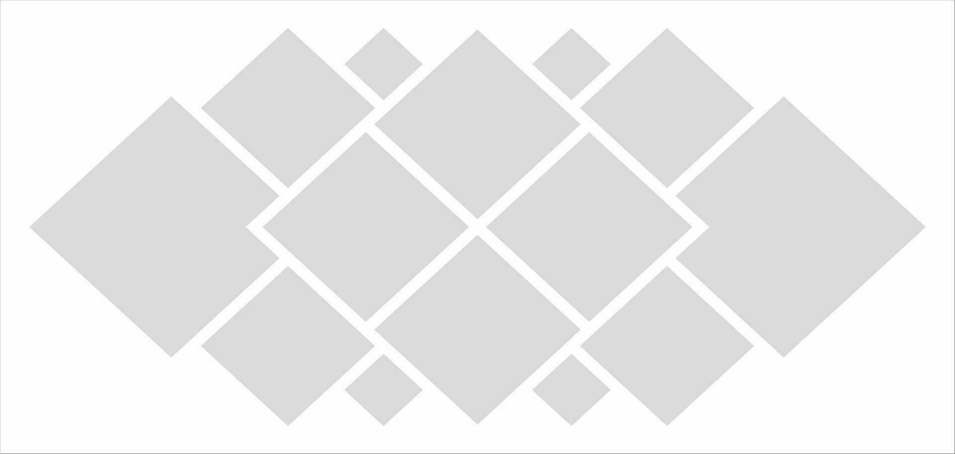 Pictures or photos frame collage. comics page grid layout abstract photo frames and digital photo wall template vector