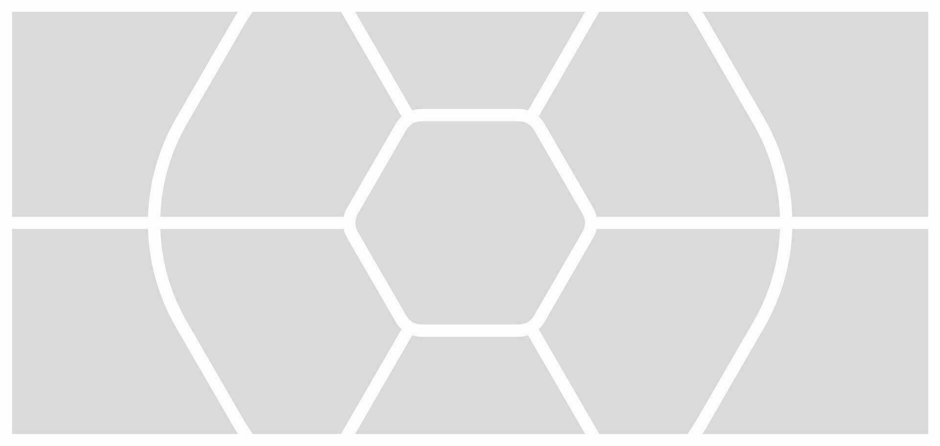 Pictures or photos frame collage. comics page grid layout abstract photo frames and digital photo wall template vector