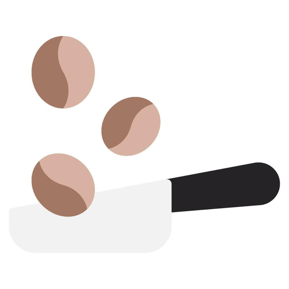 Coffee Scoop Icon Illustration, for UIUX, infographic, etc vector