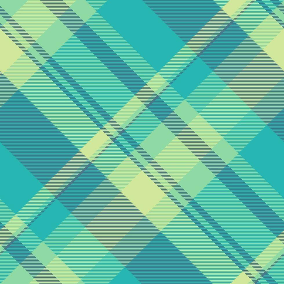 Fabric tartan textile of plaid check vector with a pattern seamless background texture.