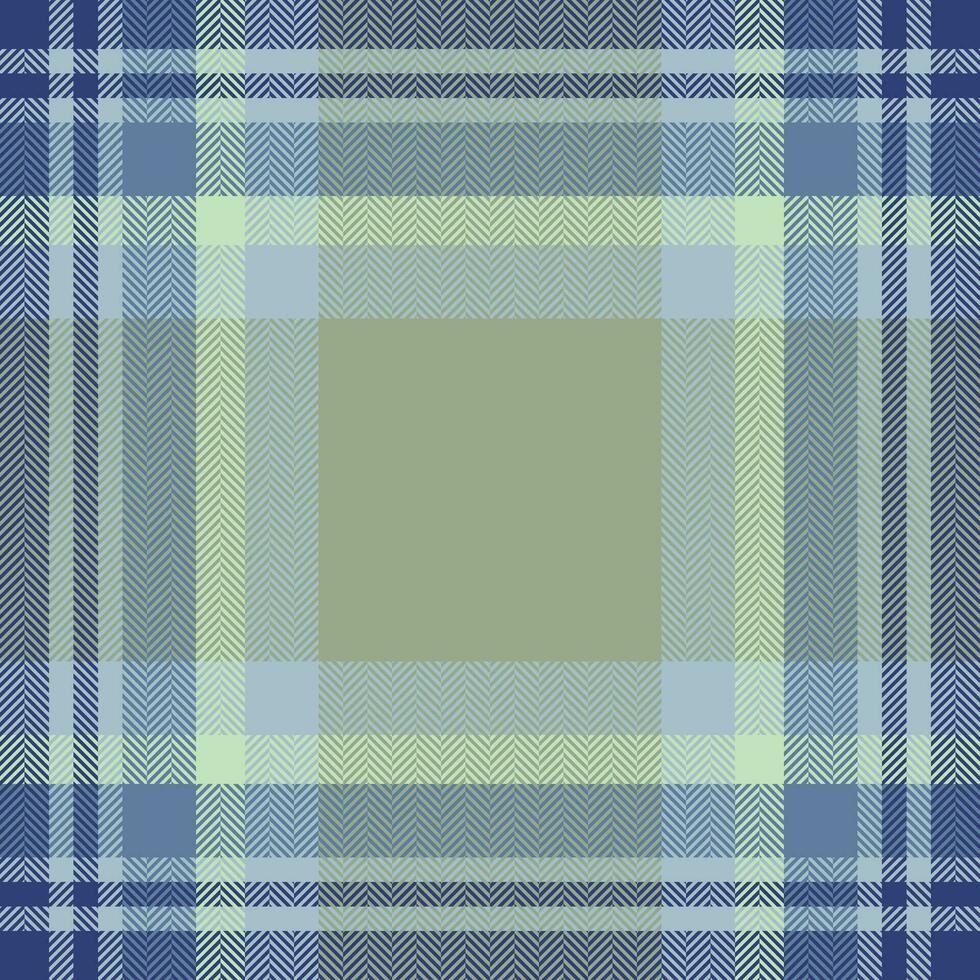 Plaid check pattern. Seamless fabric texture. Tartan textile print. vector