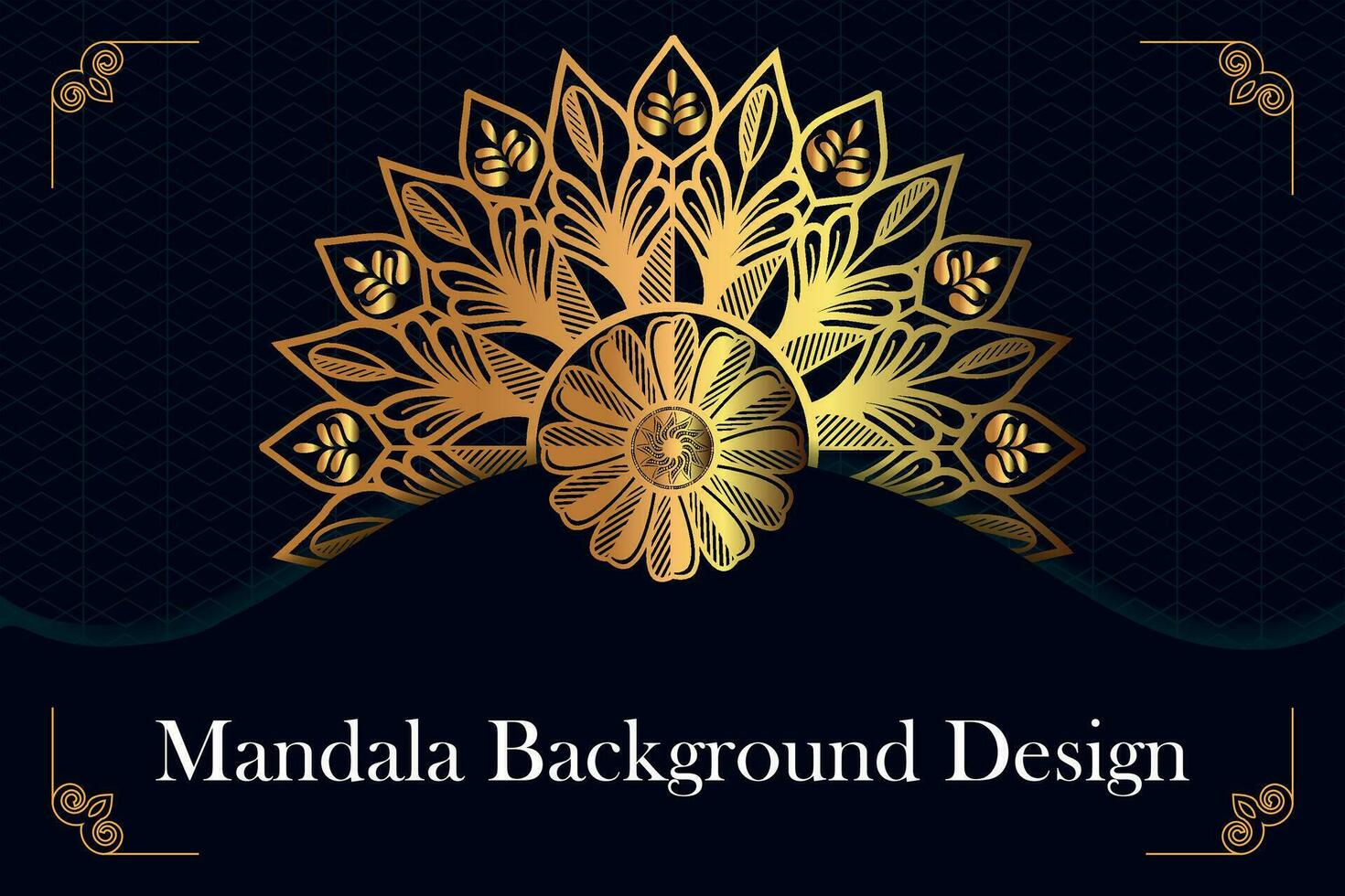 Creative, Modern, Abstract and Professional Coloring Luxury Ornamental Mandala Background Design or Pattern Design Vector