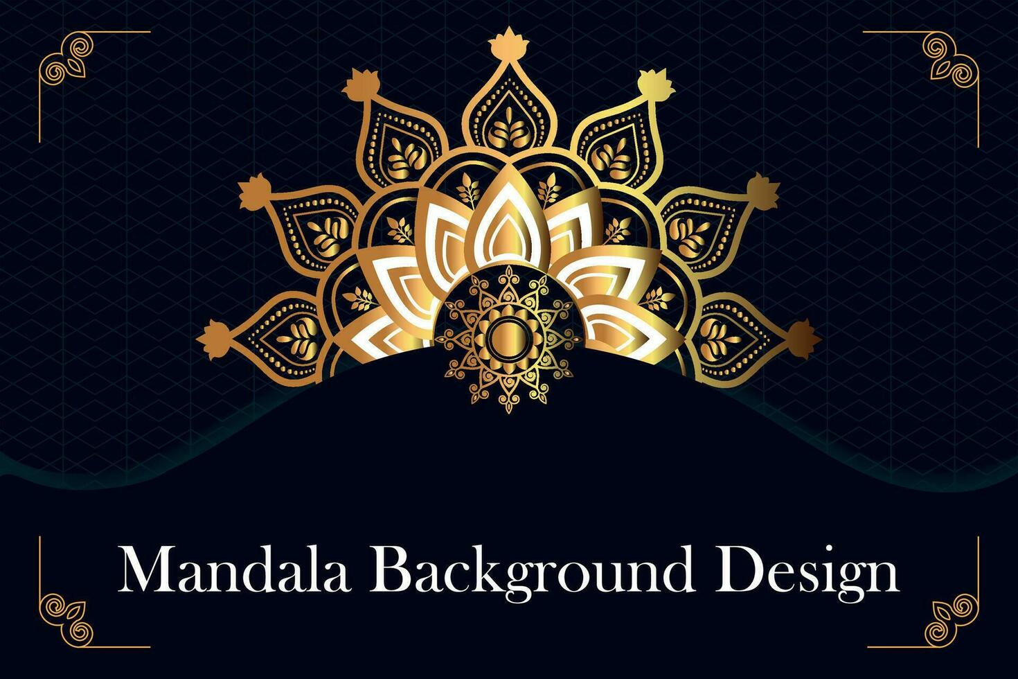 Creative, Modern, Abstract and Professional Coloring Luxury Ornamental Mandala Background Design or Pattern Design Vector