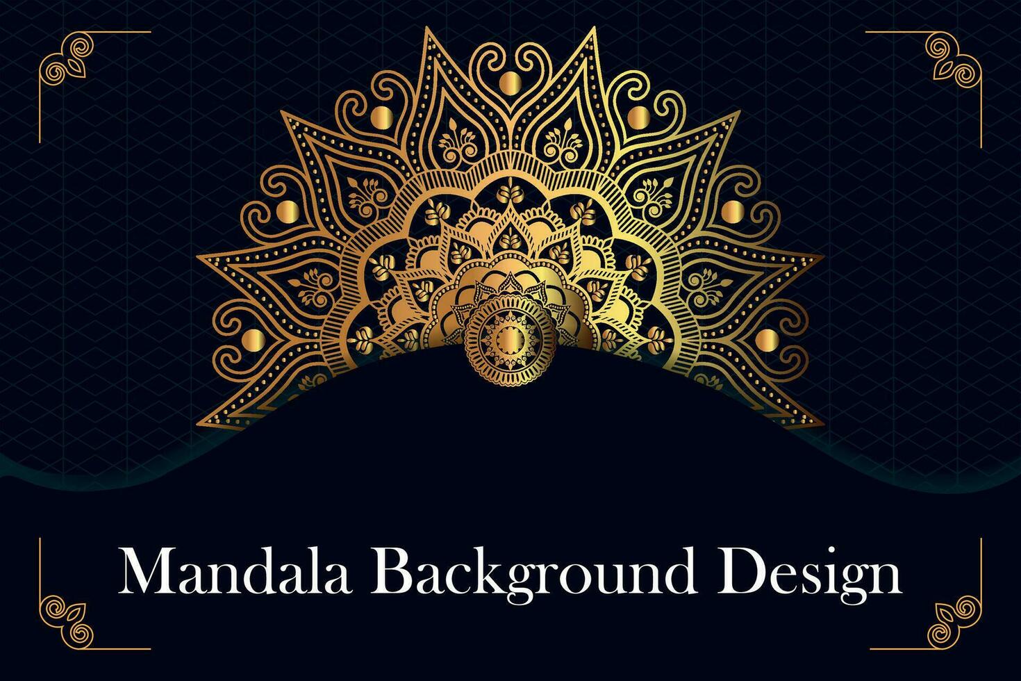 creativo, moderno, resumen y profesional colorante lujo ornamental mandala antecedentes diseño o modelo diseño vector