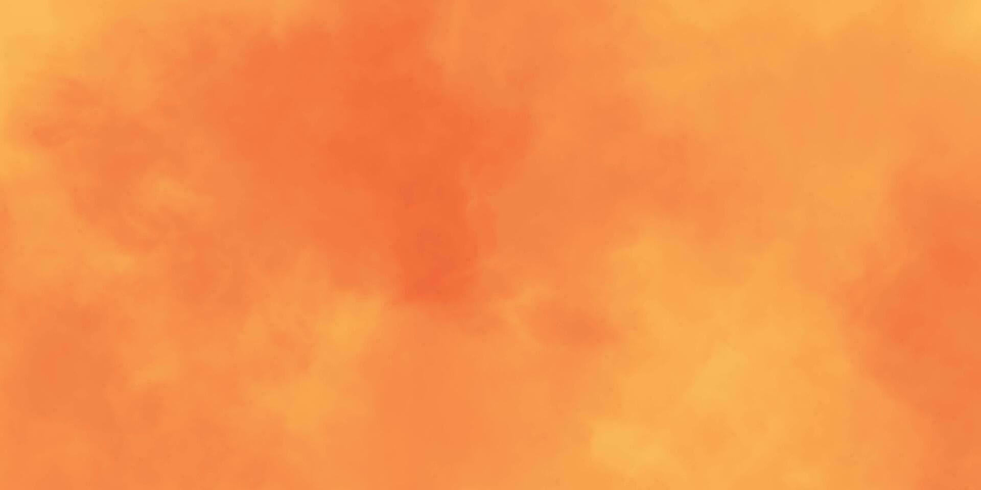 Orange Watercolor Background. Abstract Orange Watercolor Background. Colorful Red, Orange, And Yellow Watercolor with Vibrant Distressed Grunge Texture vector