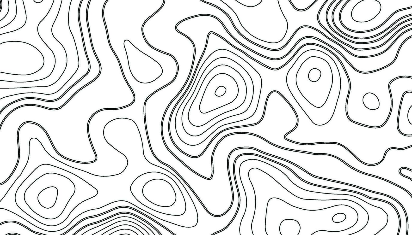 resumen modelo con líneas. antecedentes de el topográfico mapa vector