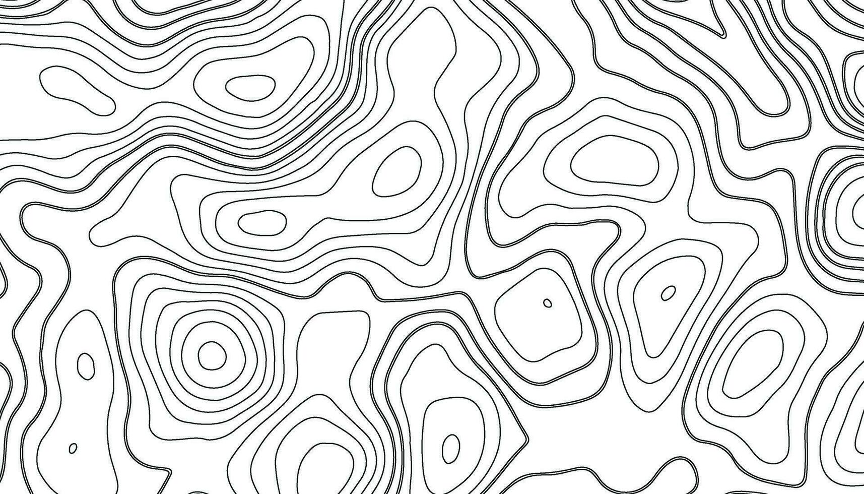 White background with topographic wavy pattern. Abstract pattern with lines vector