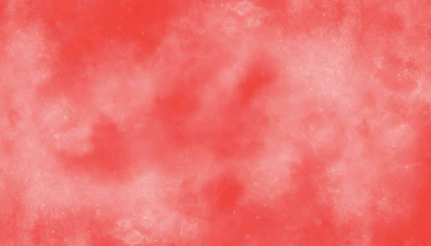 Red watercolor grunge texture. the texture of the paint. Red and pink watercolor background texture. Watercolor grunge texture vector