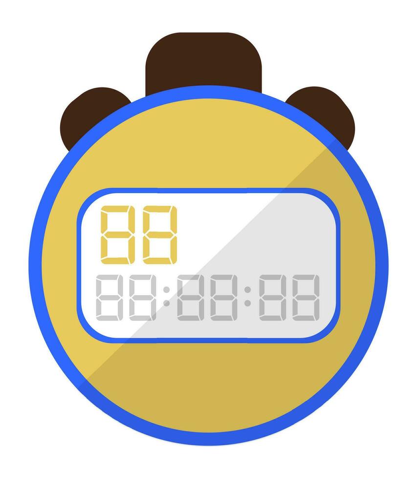 Soccer sports equipment, timer or stopwatch vector 33332406 Vector Art at Vecteezy