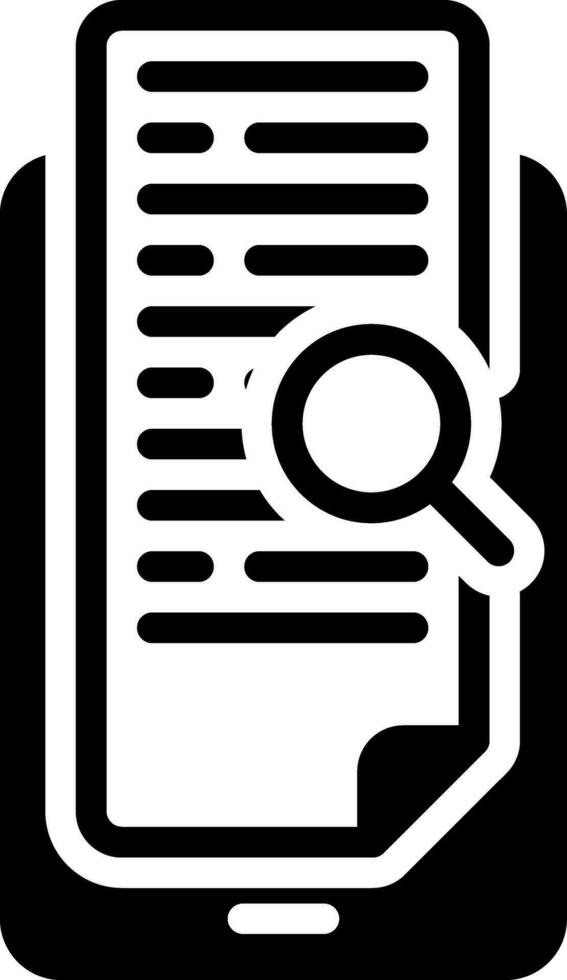 solid icon for detail vector