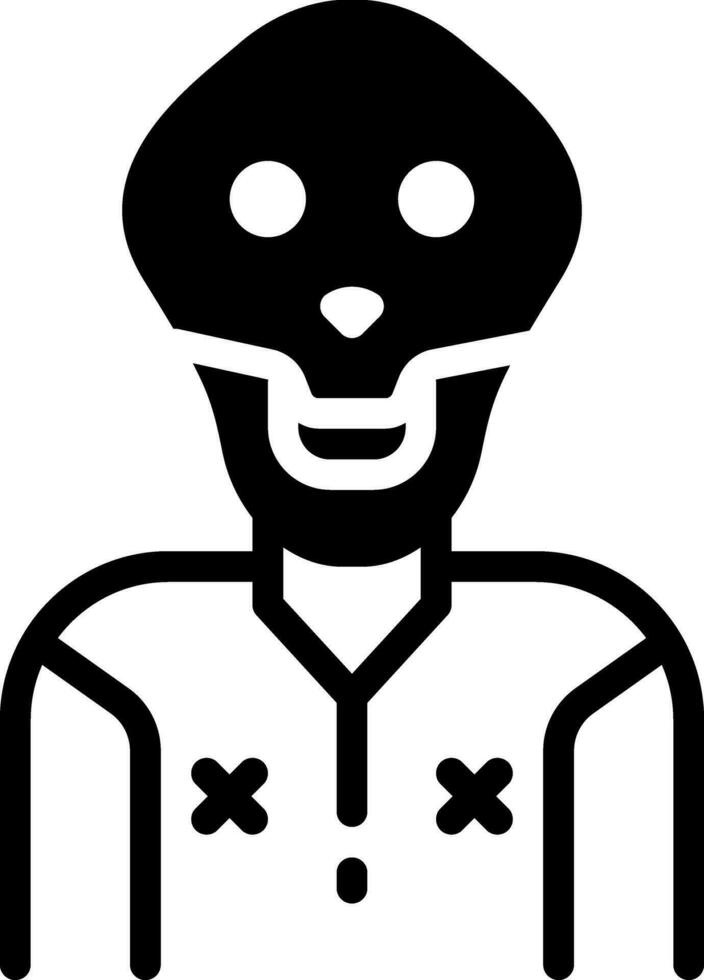 solid icon for deadly vector