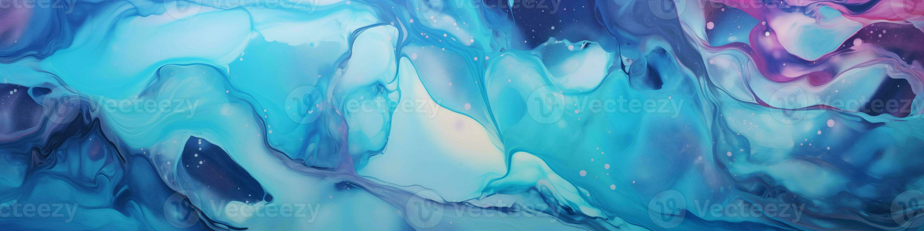 Fluid art background banner, liquid, marble, gorizontal print, space for text photo