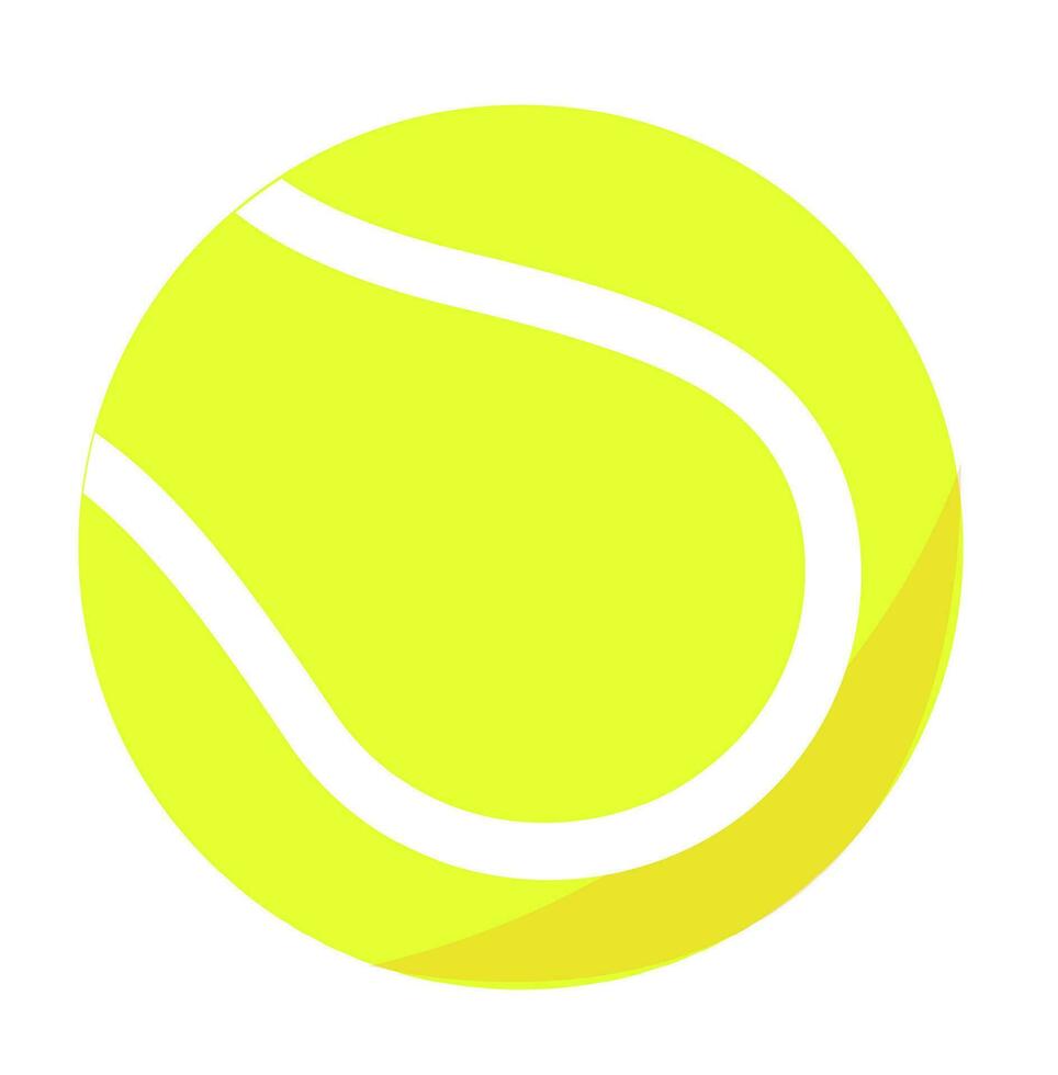 pelota para jugando tenis, Deportes equipos vector