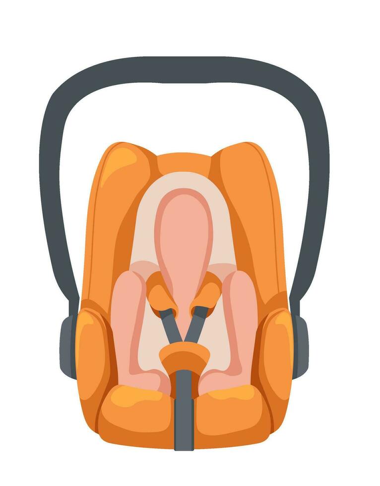 niños coche asiento con encargarse de para que lleva vector