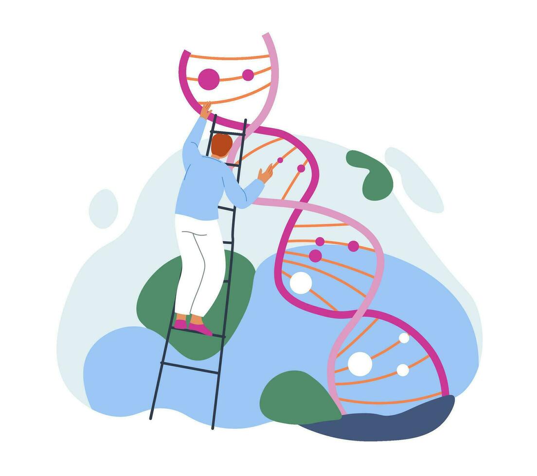 Cloning of plants, agriculture process in lab vector