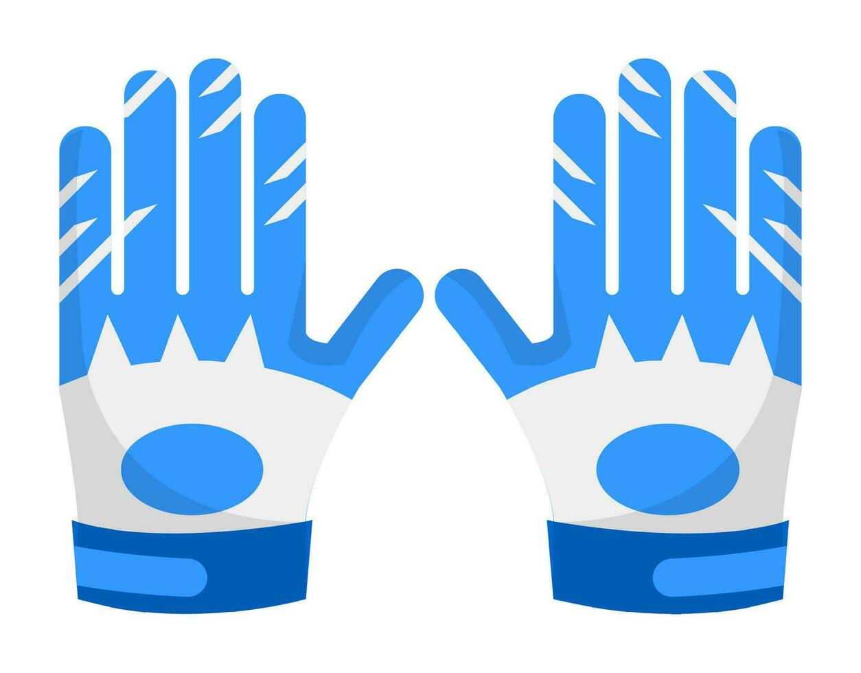 Gloves for sports activities, sportive equipment vector