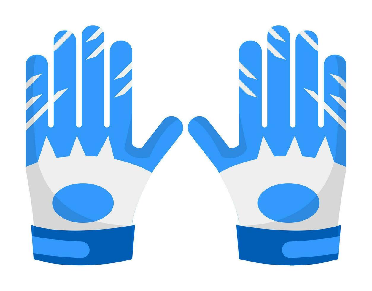 Gloves for sports activities, sportive equipment vector