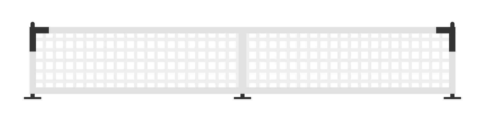 Badminton net, sports and recreation sportive fun vector